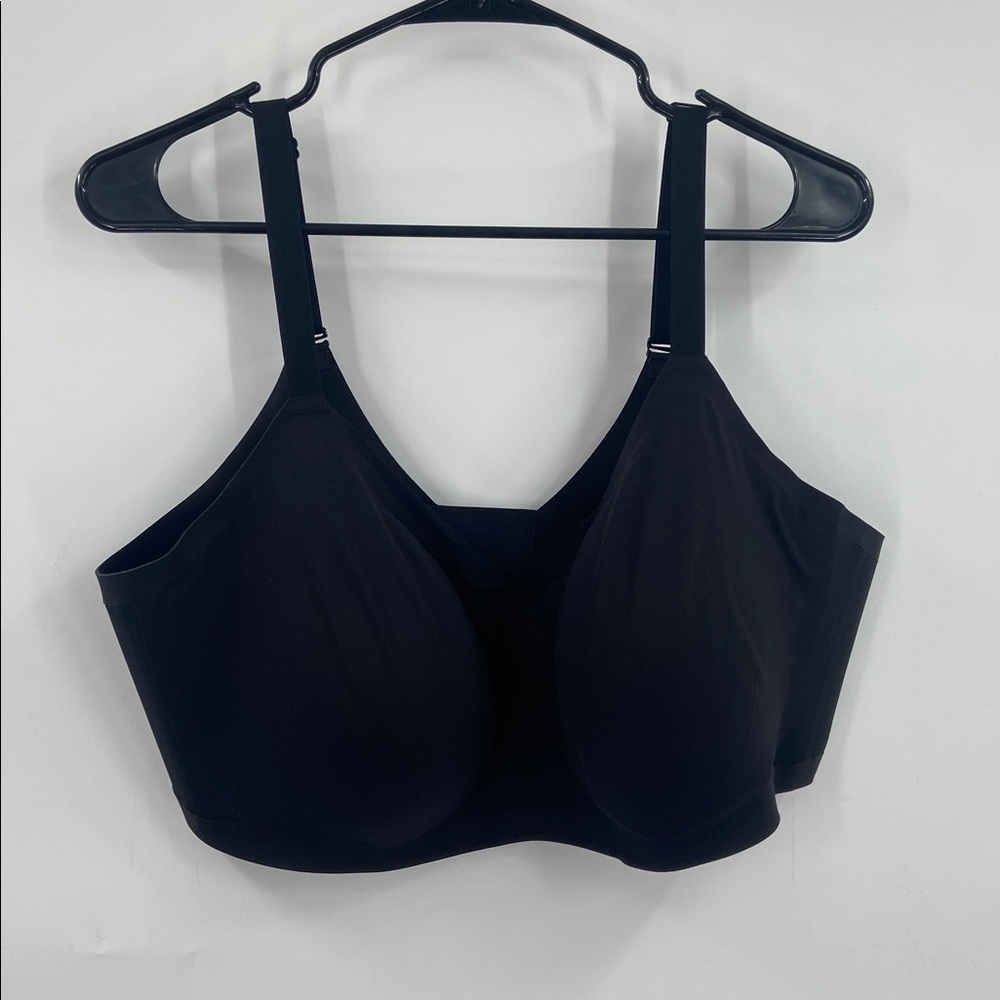 NWT Honeylove Bra Womens 3X Black Wireless Smoothing Sculpting‎ Support New